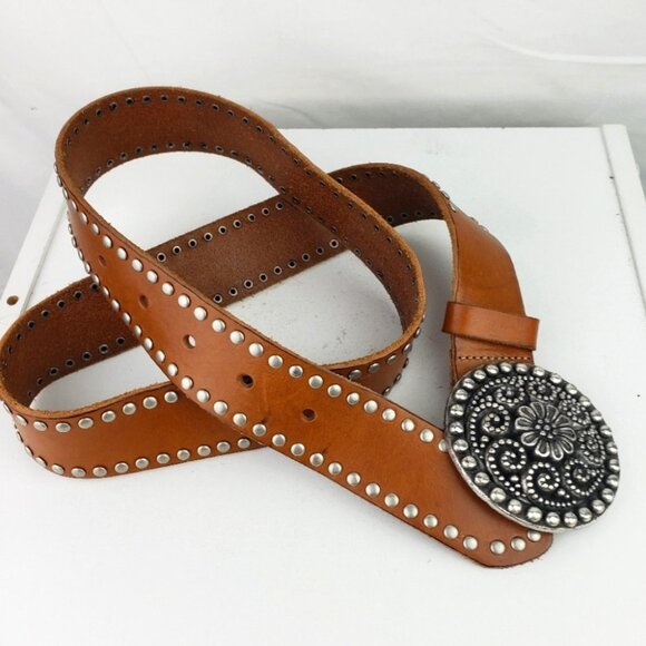 Forest and Culver Leather Belt Small - Picture 1 of 6